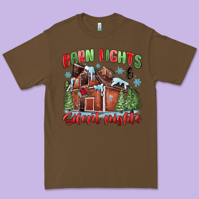 Premium Tee barn lights and silent nights