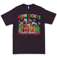 Plum barn lights and silent nights Premium Tee - MaliasSmallBusiness