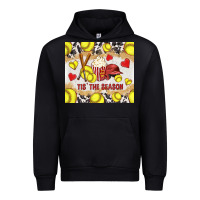 Black tis' the season softball with cowhide tumbler tbs Urban Hoodie - TumblerDesignByShophia