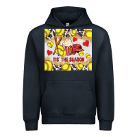 Navy tis' the season softball with cowhide tumbler tbs Urban Hoodie - TumblerDesignByShophia