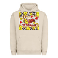 Pigment French Oak tis' the season softball with cowhide tumbler tbs Urban Hoodie - TumblerDesignByShophia