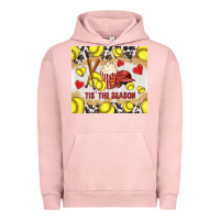 Pigment Salmon tis' the season softball with cowhide tumbler tbs Urban Hoodie - TumblerDesignByShophia