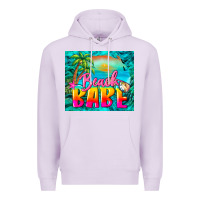 Lilac beach babe Premium Hoodie - BarkalooDesign