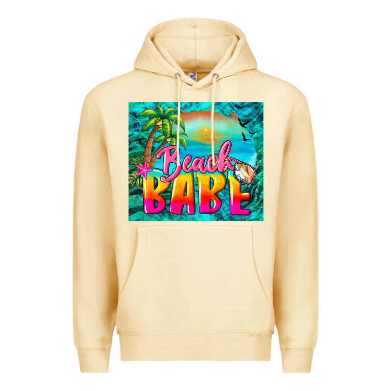 Beach Babe Premium Hoodie by BarkalooDesign | Teevron
