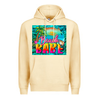 Pina Colada beach babe Premium Hoodie - BarkalooDesign