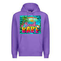 Purple beach babe Premium Hoodie - BarkalooDesign