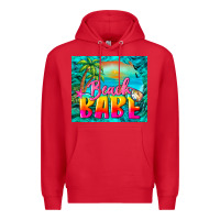 Red beach babe Premium Hoodie - BarkalooDesign