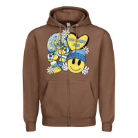 Chestnut the lucky few Zipper Hoodie - MaliasSmallBusiness