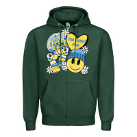 Sports Green the lucky few Zipper Hoodie - MaliasSmallBusiness