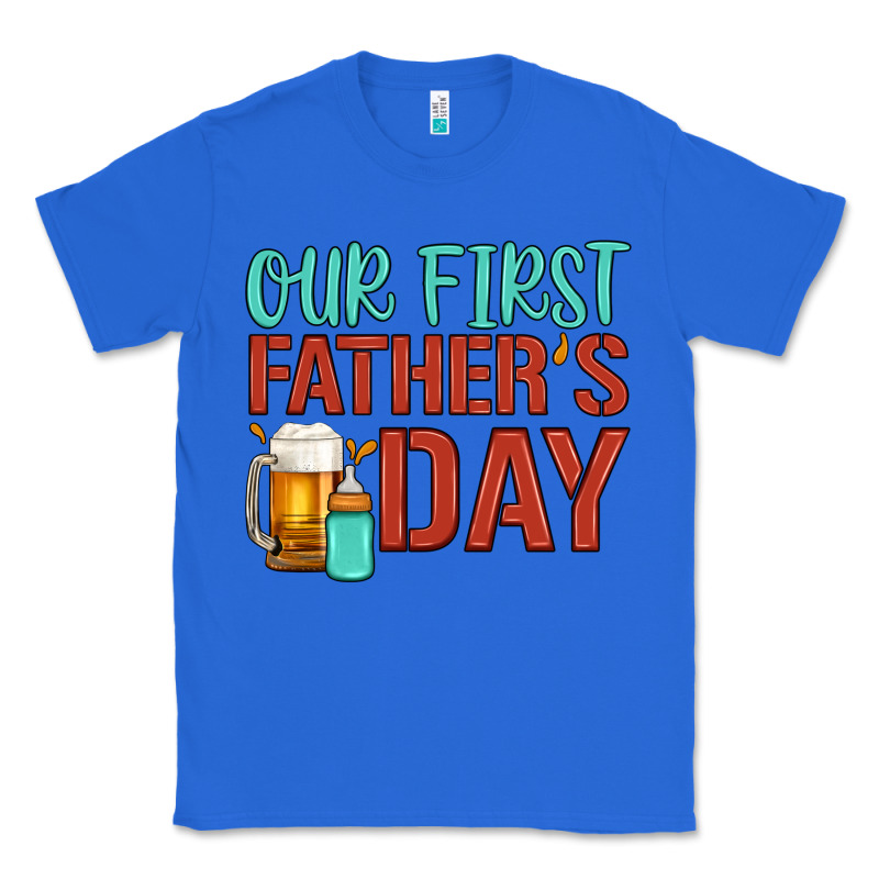Our First Father's Day Classic Tee by Artiststas | Teevron