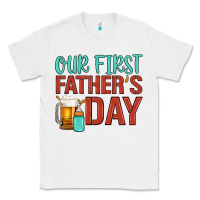 White our first father's day Classic Tee - Artiststas