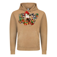 Vintage Camel christmas joy cow Vintage Hoodie - CowhideDigitalArt