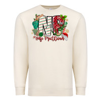 Sandshell NP Nurse Practitioner Christmas Premium Sweatshirt - MaliasSmallBusiness