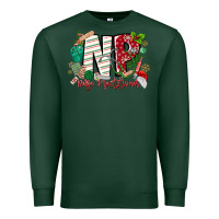Sports Green NP Nurse Practitioner Christmas Premium Sweatshirt - MaliasSmallBusiness