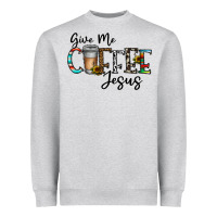 Give Me Coffee Jesus Heavyweight Sweatshirt | Teevron