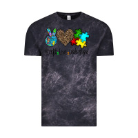 Cloud Black accept love understand Vintage Tee - CowhideDigitalArt