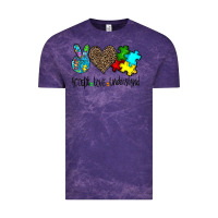 Cloud Purple accept love understand Vintage Tee - CowhideDigitalArt