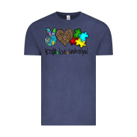 Vintage Denim accept love understand Vintage Tee - CowhideDigitalArt