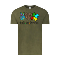 Vintage Olive accept love understand Vintage Tee - CowhideDigitalArt