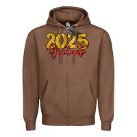 Chestnut 2025 graduate Zipper Hoodie - MaliasSmallBusiness