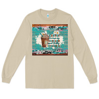 Mushroom iced coffee because my sarcasm need to stay hydrated Long Sleeve Tee - Artiststas