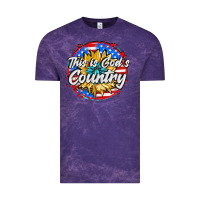 Cloud Purple this is god's country Vintage Tee - AdoDesignShop