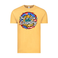 Vintage Mustard this is god's country Vintage Tee - AdoDesignShop