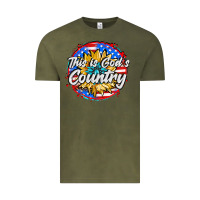 Vintage Olive this is god's country Vintage Tee - AdoDesignShop