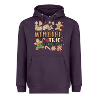 Plum wonderful time Heavyweight Hoodie - MaliasSmallBusiness
