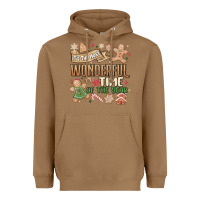 Toasted Coconut wonderful time Heavyweight Hoodie - MaliasSmallBusiness