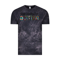 Cloud Black accept. understand love autism Vintage Tee - CowhideDigitalArt