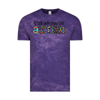 Cloud Purple accept. understand love autism Vintage Tee - CowhideDigitalArt