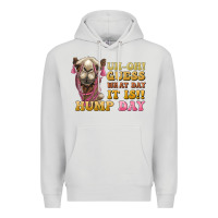 Dove Grey guess what day it is hump day camel Premium Hoodie - BarkalooDesign