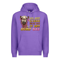 Purple guess what day it is hump day camel Premium Hoodie - BarkalooDesign