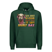 Sports Green guess what day it is hump day camel Premium Hoodie - BarkalooDesign