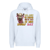 White guess what day it is hump day camel Premium Hoodie - BarkalooDesign