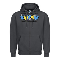 It's Okay To Be Little Extra Down Syndrome Awarene Zipper Hoodie | Teevron