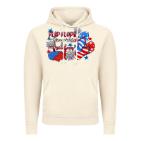 Vintage Artic Flip flops fireworks & freedom 4th of july Vintage Hoodie - CowGirlArtShop
