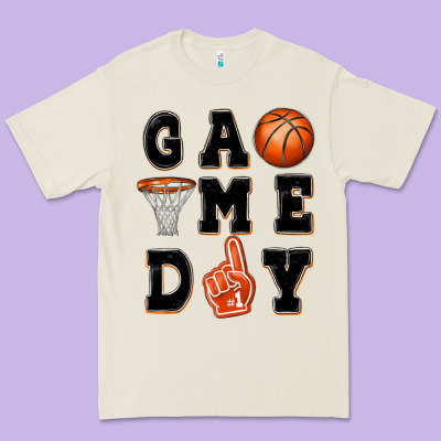 Premium Tee basketball game day