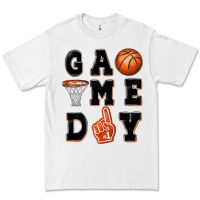White basketball game day Premium Tee - MaliasSmallBusiness