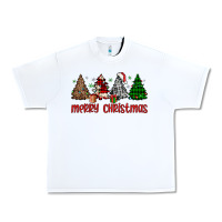 White merry christmas tree Urban Heavy Tee - JahusDesignShop