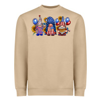Mushroom america gnomes Heavyweight Sweatshirt - RacoonDesign