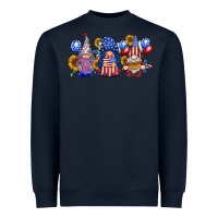 Navy america gnomes Heavyweight Sweatshirt - RacoonDesign