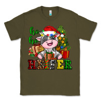 Army Green ho ho heifer little cute christmas cow Classic Tee - AdoDesignShop