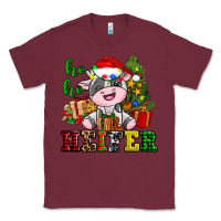 Burgundy ho ho heifer little cute christmas cow Classic Tee - AdoDesignShop
