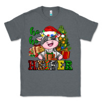Charcoal Heather ho ho heifer little cute christmas cow Classic Tee - AdoDesignShop