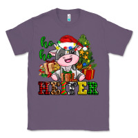 Lavender ho ho heifer little cute christmas cow Classic Tee - AdoDesignShop