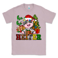 Lilac ho ho heifer little cute christmas cow Classic Tee - AdoDesignShop