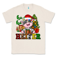 Natural ho ho heifer little cute christmas cow Classic Tee - AdoDesignShop