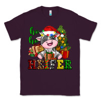 Plum ho ho heifer little cute christmas cow Classic Tee - AdoDesignShop
